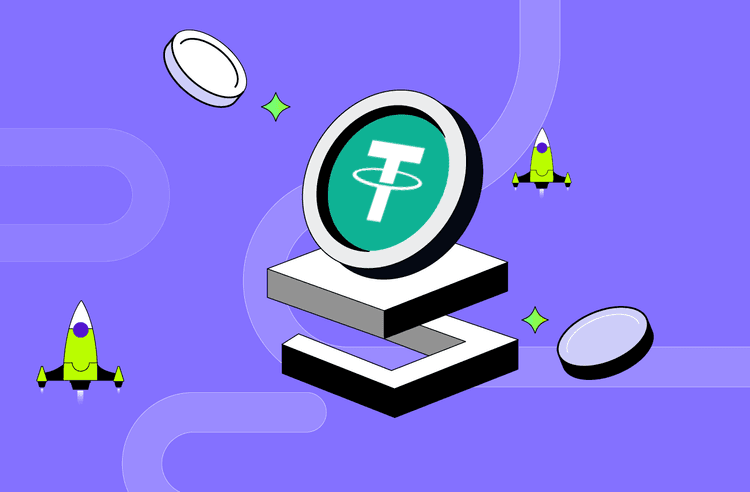 Купите Tether (USDT) мгновенно с помощью кредитной или дебетовой карты